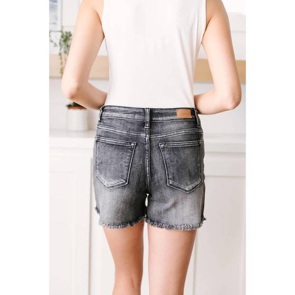NEW UNDONE women's edges shorts in grey - Picture 3 of 3